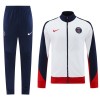 Paris Saint-Germain Trainingsjack Pak 2024-25 Witte - Heren